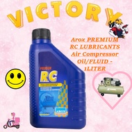 Arox PREMIUM RC LUBRICANTS Air Compressor Oil/FLUID - 1LITER