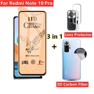 Redmi Note 10 Pro Matte Ceramic Tempered Glass for Redmi Note 11 Pro Screen Protector Redmi Note 11 10 9 Pro 5G 9S Anti-fingerprint Screen Protector