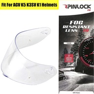 Anti Fog Visor Sticker Helmet Accessories para sa AGV K3SV K1 Helmets K5 Motorcycle            s