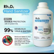 Hand Sanitizer Rh4d4 1liter / 1000ml Ready To Send Today
