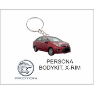 proton persona red 2018 bodykit , x-rim keychain 2d