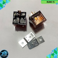 RELAY 12V K5 80A TRANSPARENT RELAY 5PIN 12V