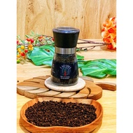 LADABEL - BLACK PEPPER + PEPPER GRINDER BOTTLE