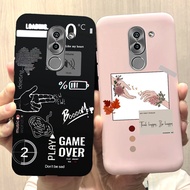 Huawei GR5 2017 Case Cover for Huawei BLN-AL10 Soft Silicone Matte New design heart painted for Huaw