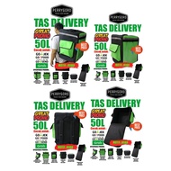 Delivery Bag 50 LITER delivery backpack BLACK