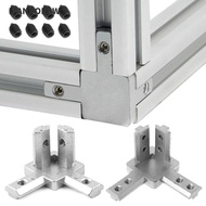 IPANDORAW End Corner Silver 2020 3030 4040 Series Slot Aluminum Extrusion Profile European Standard