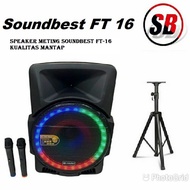 Speaker Portable 15 inch soundbest Ft-16 Speaker Soundbest