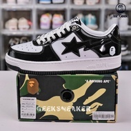 [Geeksneakers] MEN'S casual shoes low top n-A Bathing Ape bagpe STA low black whte sneakers White Bl