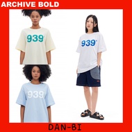 [ARCHIVE BOLD] 939 LOGO OVERSIZED T-SHIRTS SHORT SLEEVES 3COLORS 4SIZE WOMEN KOREA STYLE HOT ITEM