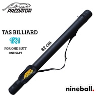 Billiard Bag Billiard stick Bag 1x1 Cue Bag Black Synthetic Leather