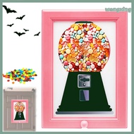 [WX] Candy Dispenser Photo Frame Wall Mount Desktop Hanging Gumball Machine Interactive Snack Spinne
