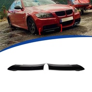 Car Front Bumper Lip Angle Diffuser Splitter Spoiler Protector for 3 Series E90 Sports MT 2005-2008