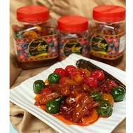 ACAR BUAH MEWAH DAPO NAZA Homemade Buka Selera dgn buah Bidara/Ceri, Limau Kasturi,Pala,Halia&Kundur