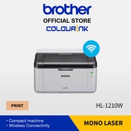 Brother HL-1210W Wireless Wifi Laser Monochrome Black &amp; White A4 Size Printer Single Print Only