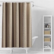 Shower Curtain Waffle Pattern Shower Curtains 220 x 200 cm Bathroom Curtains Waterproof Shower Curta