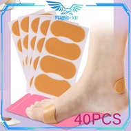40pcs Anti-Blister Heel Plaster Protectors Anti-Blister Heel Sticker Waterproof Multipurpose Silicon