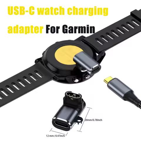 Replacement charger suitable for Garmin Approach S70 S60 S42 S40 S12 S10 G12, X10 USB-C Garmin watch