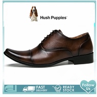 Hush Puppies รองเท้าหนัง รองเท้าทํางาน แบบเป็นทางการ สไตล์เกาหลี สําหรับผู้ชายTH