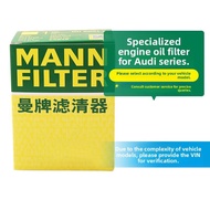 MANNFILTER | Oil Filter Cleaner for Audi A1 A7 A7L A8 Q2L Q3 Q5 Q6 Q7 Q8 TT