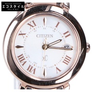 西鐵城 [成色極佳] ES9444-50A H060 xC 跨海 Hikari 系列 Titania Happy Flight Eco-Drive 無線電遙控手錶