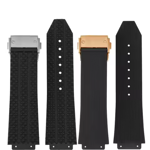 Watch Band For HUBLOT BIG BANG Silicone 26mm*19mm Waterproof Men Watch Strap Chain Watch Accessories