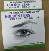 G5เลนส์แว่นตาฮาร์ทมัลติโค๊ตUV400 EMI HMC สำหรับตัดประกอบแว่นสายตาทุกชนิดแพ็คละ1คู่((แจ้งค่าสายตาทางข้อความครับ))