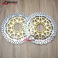 300mm Front Brake Discs Rotors For Kawasaki Ninja ZX-6RR ZX6R ZX 636 05-08 ZX-6R ZX 600 09-16 Z 750 