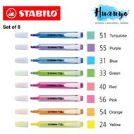 [Free Online Art Journaling Class worth RM 75] Stabilo Swing Cool Colour Highlighter Highlight Pen (