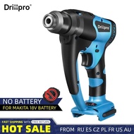 ❣Drillpro Brushless Cordless Electric Drill Rotary Hammer Drill Demolition Hammer Rechargeable P p☇