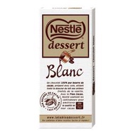 ☆Bonjour Bio☆ 法國 雀巢 Nestlé Dessert® 白巧克力磚 烘培 料理