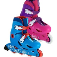 滾軸溜冰鞋/decathlon/迪卡儂/男童/女童/roller/3輪鞋/直排輪/