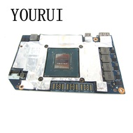 For Dell Precision 7730 7740  7730 Video Graphics GPU Card with Nvidia Quadro P3200 6GB GDDR5 8G6F0 