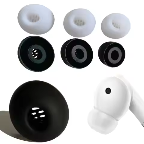 6Pcs Silicone Ear Tips Earbuds for HUAWEI FreeBuds 5i Replacement Anti-Slip Earbuds for HUAWEI FreeB