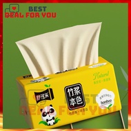 Best Soft Travel Facial Tissue Home Paper Extraction Original Ecological Pulp 300pcs 4Layer (4ply)