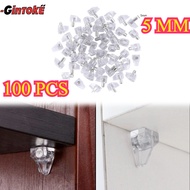 SIKU 100pcs/Set M5 Shelf Bracket /Bracket/Shelf Bracket/Shelf with Rubber Sleeves Bracket/Shelf Supp