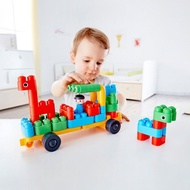 【禮物推薦-創意積木】德國PolyM 動物園管理員/汽車積木組