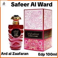 NEW ARRAIVAL-SAFEER AL WARD EDP 100ML  ARD AL ZAAFARAN FOR WOMEN