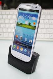 【R15】三星N7100充電器 HTC M8電池座充 Galaxy S5 同時雙充