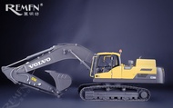 1:32 Volvo Ec350d Excavator Alloy Forklift Ec300e Engineering Transporter Model 1:50