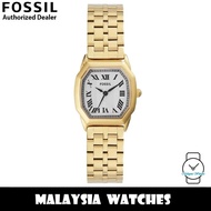 (OFFICIAL WARRANTY) Fossil ES5361 Harlow Three-Hand Gold-Tone Stainless Steel Woman's Watch (2 Years