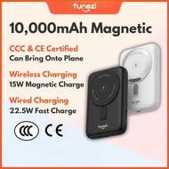 Funezi Wireless Powerbank 3C Powerbank Wireless Fast Charging Magnetic Power Bank 10000mAh CCC