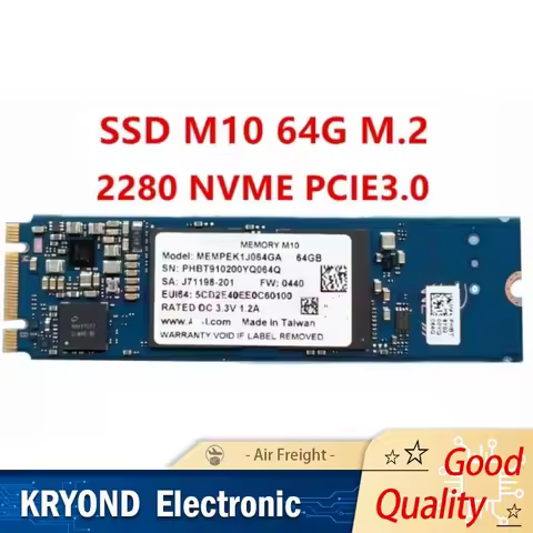 High Speed NVMe PCIe 3.0 SSD M.2 2280 Stable Fast Read Write Reliable Storage for Intel Laptop Deskt