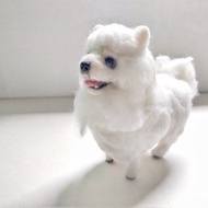 羊毛氈 寵物 復刻 仿真 狗狗 - 博美犬 松鼠狗 植毛款 (客製化)