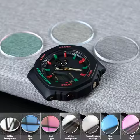 GA2100 GAB2100 Sapphire glass For CasiOak G-SHOCK GA-2100 GA-B2100 Casio Watch Mirror Replacement Gl