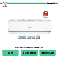 Sharp AHA9WCD2 R32 Non-Inverter Air Conditioner 1.0 HP AUA9WCD2 3 Star Rating Auto &amp; 3-Step Fan Speed Setting Aircond Pe