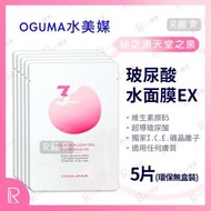 OGUMA - 秘之湧天堂之泉玻尿酸水面膜 EX升級版-5片 [3193]