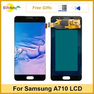 5.5'' LCD For Galaxy A7 2016 A710 Display Touch Screen A710F A710M A7100 Digitizer Assembly Replacem