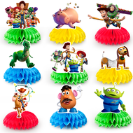 Toy Story Party Decoration&Toy Story Table Decoration9pcs Toy Story Honeycomb Centerpieces for Toy S