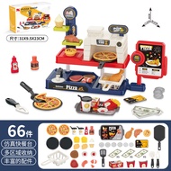 One2choose 46pcs/71pcs Cashier Register Playset Kids Self-Checkout Pretend Play