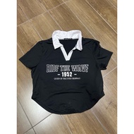 Lovito Korean Style Second Hand Crop Top